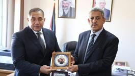رئيس سلطة البيئة يلتقي بالسفير المصري لدى فلسطين