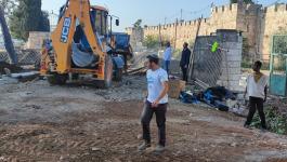 الاحتلال يجدد أعمال التجريف بالمقبرة اليوسفية في القدس