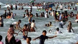 بلدية غزّة تُعلن عن انتهاء موسم السباحة على شاطئ البحر