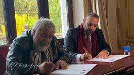 اتحاد الكتاب والأدباء الفلسطينيين يوقع اتفاقية تعاون ثقافي مع نظيره الداغستاني