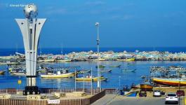 غزة: الشرطة البحرية تقرر إغلاق دخول البحر بسبب المنخفض الجوي