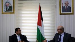 تفاصيل لقاء الهدمي بالسفير الأردني في بلدة الرام