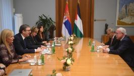 المالكي يلتقي الرئيس الصربي