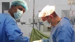 إجراء عملية جراحية نوعية على الشريان السباتي لستيني في مستشفى غزّة الأوروبي