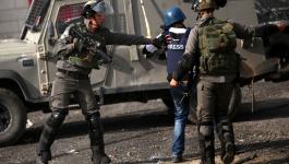 انتهاكات الاحتلال بحق الصحفيين الفلسطينيين