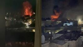 انفجار بمخيم برج الشمالي جنوب لبنان