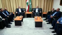 وفد حماس والأمين العام للجماعة الإسلامية