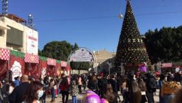 افتتاح سوق الميلاد في بيت لحم