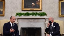 البيت الأبيض يكشف تفاصيل اتصال هاتفي بين بايدن وبينت
