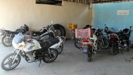 ضبط 3 دراجات نارية مسروقة في مناطق متفرقة بقطاع غزة