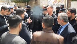 بالصور: النائب العام بغزّة يُشرف على تمثيل مسرح جريمة قتل المغدور 