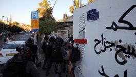 قوات الاحتلال في الشيخ جراح