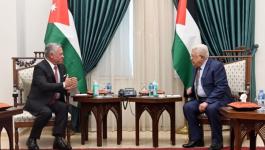 فحوى اتصال هاتفي بين الرئيس عباس وملك الأردن