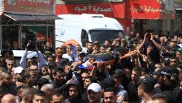 جماهير غفيرة تُشيِّع جثمان الشهيد أحمد السعدي في مخيم جنين