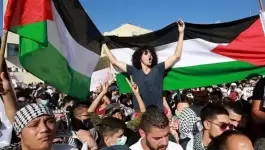 وقفة في مالي تضامنا مع فلسطين