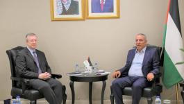 رام الله: حسين الشيخ يلتقي بالقنصل اليوناني العام بالقدس