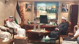 وزير الأوقاف الفلسطيني يلتقي بنظيره الأردني في مكة المكرمة