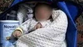 مواطنون يعثرون على طفل حديث الولادة في نابلس