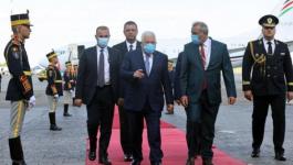 الرئيس عباس في رومانيا بوخارست