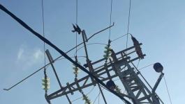 كهرباء غزة: خروج خط جباليا عن الخدمة نتيجة عطل طارئ
