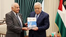 الرئيس عباس يتسلم التقرير السنوي للمجلس الأعلى للإبداع والتميز