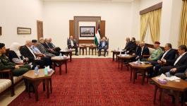 الرئيس عباس يستقبل مجلس أمناء جامعة الاستقلال الجديد 