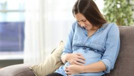 غازات البطن الحامل