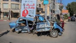 مرور غزة: 7 حوادث سير وقعت خلال الـ24 ساعة الماضية