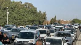 مسيرة مركبات في كفر قرع رفضا للعنف والجريمة