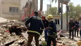 وفاة 4 أشخاص بانهيار مبنى في بغداد