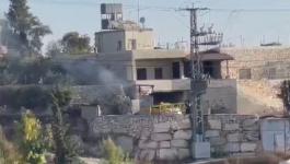  شبان يحرقون غرف تابعة لجنود الاحتلال شمال الخليل