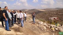 بيت لحم: قوات الاحتلال تُغلق طريقًا زراعيًا في بلدة نحالين