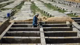 القبور في غزة