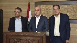 رئيس مجلس النواب اللبناني يستقبل وفدًا من الجبهة الشعبية
