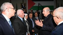 الرئيس تبون يلتقي ممثلي الفصائل الفلسطينية في الجزائر