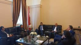 أبو هولي يبحث مع لجنة الحوار اللبناني الفلسطيني أزمة الأونروا