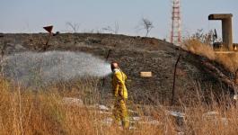 تسرب أمونيا في مصنع إسرائيلي بـكريات شمونة.jpg