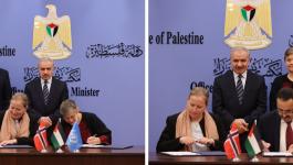 توقيع اتفاقيتي دعم من النرويج لقطاع الطاقة في القدس وغزة