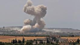 الاحتلال يشن هجومًا على أهداف مختلفة في الأراضي السورية