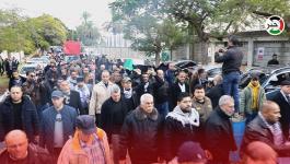مسيرة جماهيرية في غزّة للمطالبة بالإفراج عن جثمان الأسير الشهيد ناصر أبو حميد