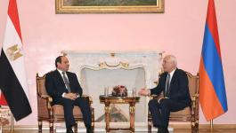 رئيس أرمينيا يشيد بالإصلاح الاقتصادي المصري 