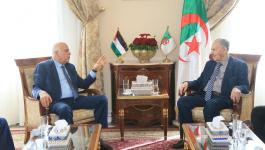 رئيس مجلس الأمة الجزائري وجبريل الرجوب