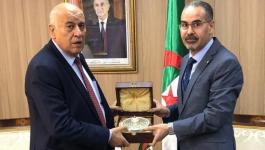 الرجوب ووزير الرياضة الجزائري