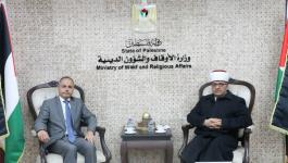 طالع تفاصيل لقاء الوزير البكري بالسفير المصري لدى فلسطين