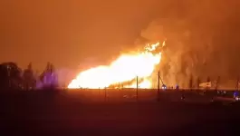 انفجار خط لأنابيب الغاز في ليتوانيا