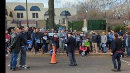 تظاهرة في واشنطن احتجاجًا على حكومة نتنياهو