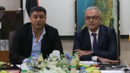 غزة: الغرفة التجارية تستقبل رئيس الهيئة العامة للشؤون المدنية