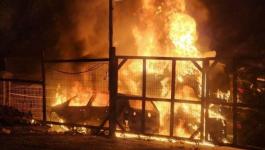 إصابات وإحراق منازل إثر هجوم المستوطنين على حوارة بنابلس.jpg