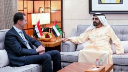 الأسد يصل دولة الإمارات في زيارة رسمية