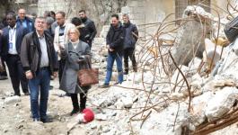 لازاريني يتفقد اللاجئين في سوريا بعد الزلزل